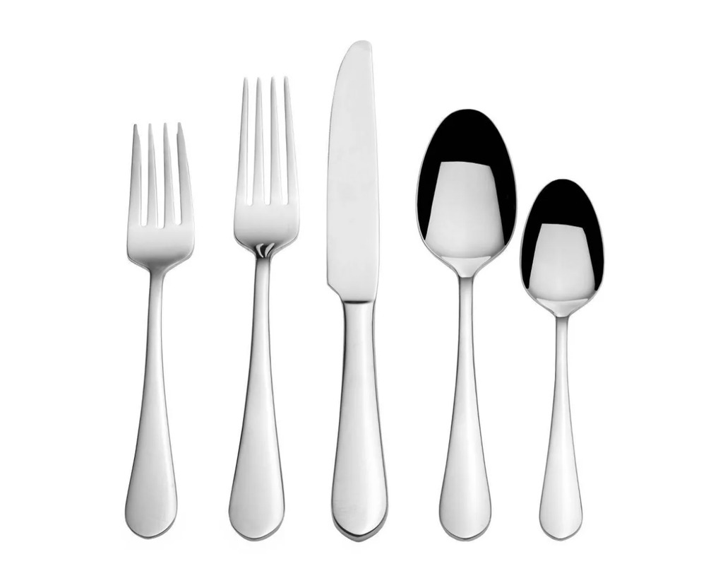 Wallace 20pc Hunter Home Collection Premium Stainless Steel Flatware Set New